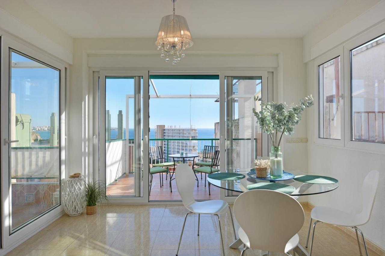 Apartamento Playa Postiguet Penthouse By Nras Alicante Exterior foto