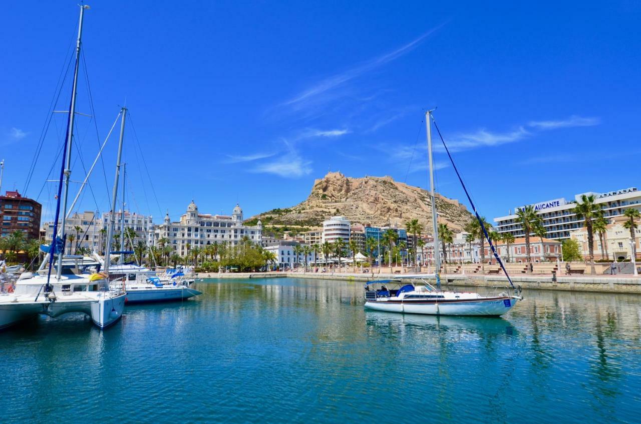 Apartamento Playa Postiguet Penthouse By Nras Alicante Exterior foto