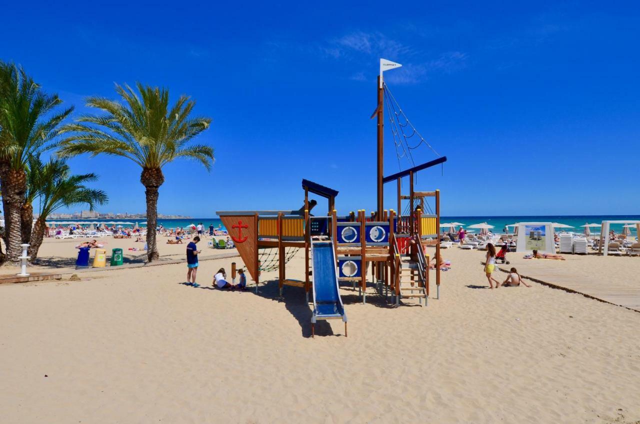 Apartamento Playa Postiguet Penthouse By Nras Alicante Exterior foto