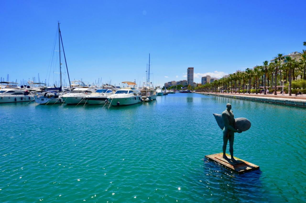 Apartamento Playa Postiguet Penthouse By Nras Alicante Exterior foto